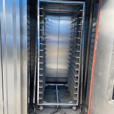64 Trays Diesel Oil Rotary Oven for Bread Production Line Machine at Shanghai