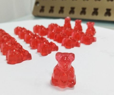 USA Small Automatic Multifunctional Pectin Probiotics Gummy Bear Candy Making Machine