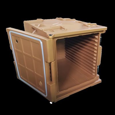 Plastic Bakery Bread Pizza Baking Trays Carrier Transport Box Insulated Food Delivery Box