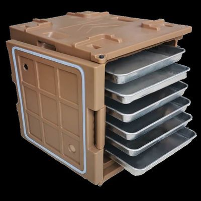 Plastic Bakery Bread Pizza Baking Trays Carrier Transport Box Insulated Food Delivery Box