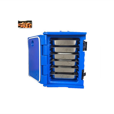 Gray Pizza Gastronorm Containers Carrier Transport Box Insulated Food Delivery Box