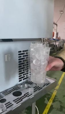 120kgs Automatic Controlled Ice Cube Maker Machine with Other Ice Shapes and Design