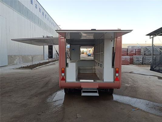 Long Service Life Retail Mobile Food Truck Street Clothes Store Trailer Pizza Hot