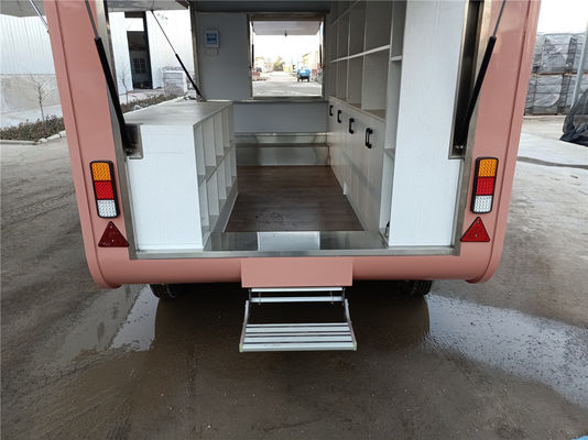 Long Service Life Retail Mobile Food Truck Street Clothes Store Trailer Pizza Hot