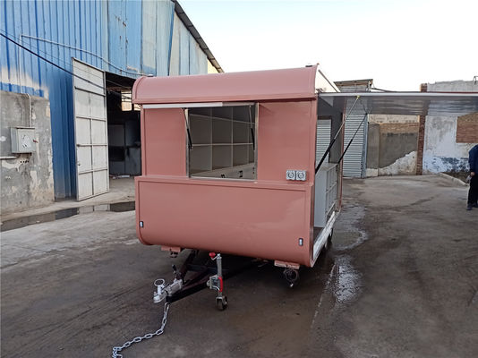 Long Service Life Retail Mobile Food Truck Street Clothes Store Trailer Pizza Hot