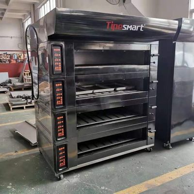 600*400mm Tray Size Electric Bread Croissant Pizza Baking Oven for Bakery Performance
