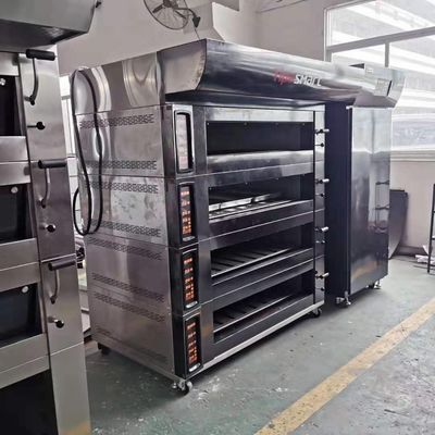 600*400mm Tray Size Electric Bread Croissant Pizza Baking Oven for Bakery Performance