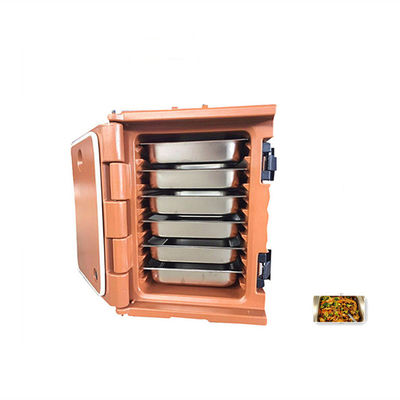 Gray Plastic Insulated Food Delivery Box for Commercial Noodles Pie Fast Food
