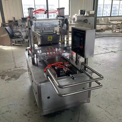 Semi-Automatic Small Gummy Jelly Candy Making Machine for Lollipop Production Line End