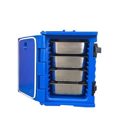 Hot Food Pan Carrier Transport Box Insulated Food Delivery Box Customized Color Plastic