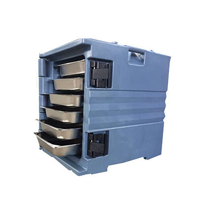 Plastic Insulated Food Delivery Box for 15kg Commercial Fried Chips Chicken Transport