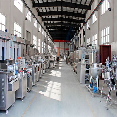 High Productivity Commercial Hard Candy Die-Forming Machine Production Line 1900x980x1700mm