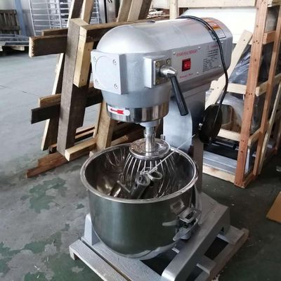 High Speed Planetary Dough Mixer Machine with 3 Types Beaters and Stainess Steel Bowl