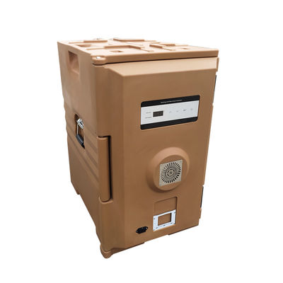 Kitchen Mechanical Equipment Plastic Insulated Food Cabinet Box with Static-Free Wheels