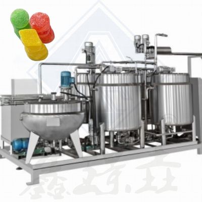 70KW Candy Depositing Machinery for Gummy Candy Filling in Automatic Candy Processing
