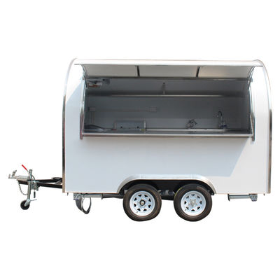 TECUMSEH Compressor Electric USA Mobile Food Trailer for Fast Hot Dog Vending Van