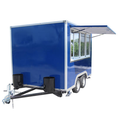 Long Service Life Hamburg Fish And Chips Hot Dog Pancake Fully Equipped Mobile Food Truck