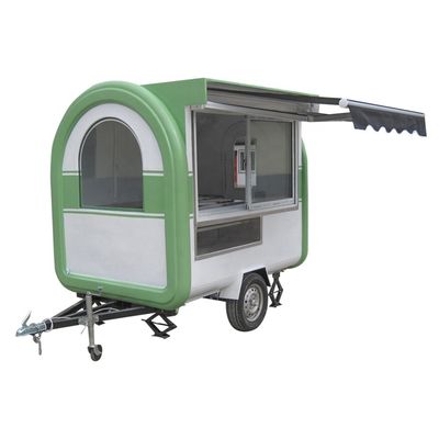 Mini Food Truck/Trailer for Fast Food 220x160x235cm Video Technical Support After Service