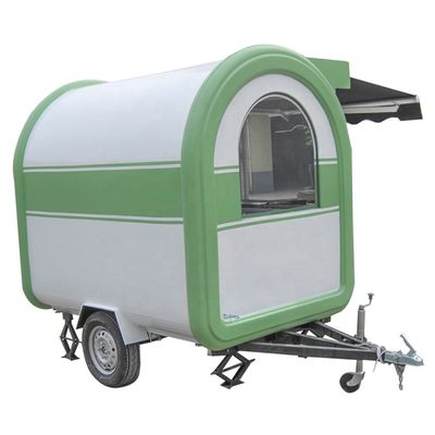 Mini Food Truck/Trailer for Fast Food 220x160x235cm Video Technical Support After Service