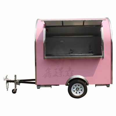2300*1650*2300mm Vending Snack Function Mobile Food Cart with Pancake Hot Dog Crepe