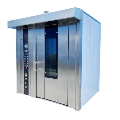 Stainless Steel 16 Trays Diesel Oil Commercial Electric Mooncake Convection Oven Silver