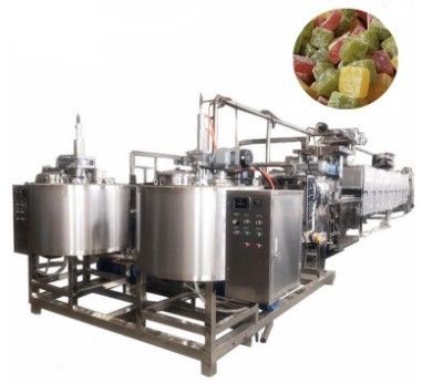 Fully Automatic Production Line for Making Jelly Gummy Bear Candy in Food Beverage