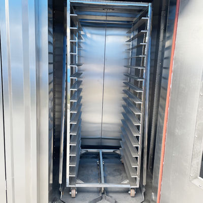 Stainless Steel 16 Trays Diesel Oil Commercial Electric Mooncake Convection Oven Silver