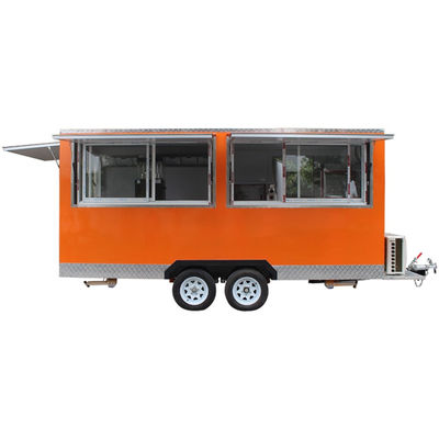 Slush Hot Dog Food Truck with Deep Fryer and Frige/Freezer Small Mobile 2.2 Meters