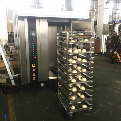 Spare Parts After Service 16 Trays Bottom Rotary Electric Bread Bakery Oven for Food