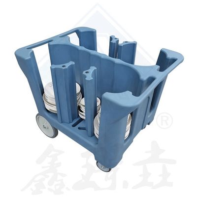 Customized Color Dish Collecting Trolley for Restaurant Efficiency and Organization