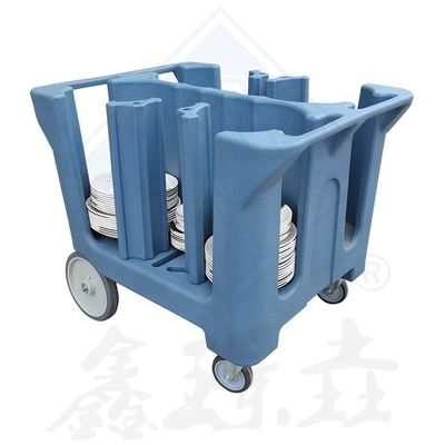 Customized Color Dish Collecting Trolley for Restaurant Efficiency and Organization