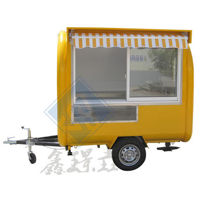 Customized Stainless Steel Mobile Bar Trailer for Ice Cream Truck Coffee Van Food Trailer