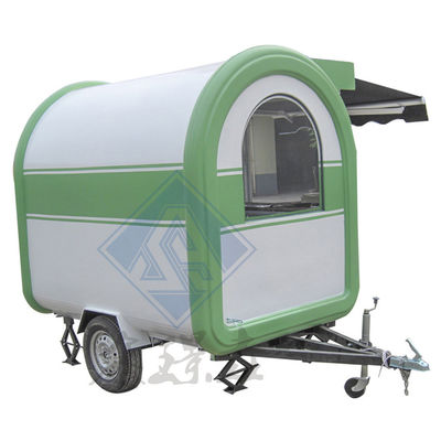 Customized Stainless Steel Mobile Bar Trailer for Ice Cream Truck Coffee Van Food Trailer