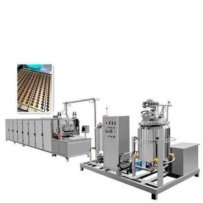 Voltage 380V Candy Making Production Line Gummy Bear Forming Lollipop Candy Machinery