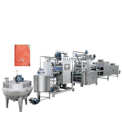 Voltage 380V Candy Making Production Line Gummy Bear Forming Lollipop Candy Machinery