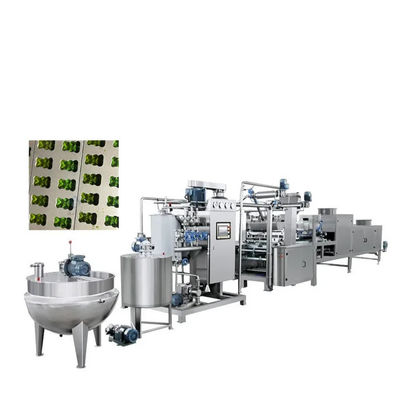 Candy Making Simplified Lollipop Electricity Gummy Candy Automatic Production Line