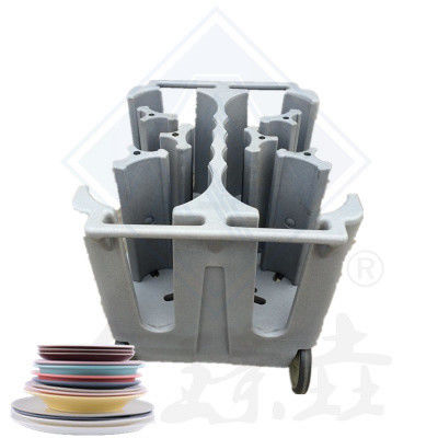 Restaurant Kitchen Equipment Mobile Cabinet Dish Collecting Trolley with Modern Design