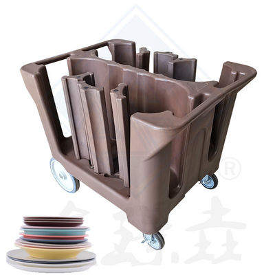 Restaurant Kitchen Equipment Mobile Cabinet Dish Collecting Trolley with Modern Design