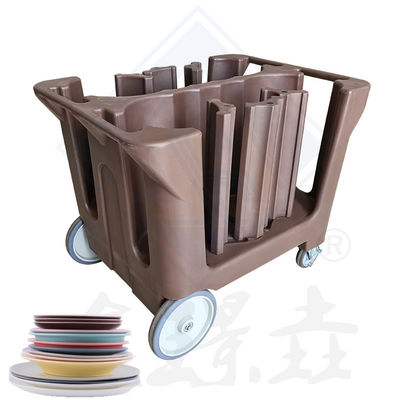 Restaurant Kitchen Equipment Mobile Cabinet Dish Collecting Trolley with Modern Design