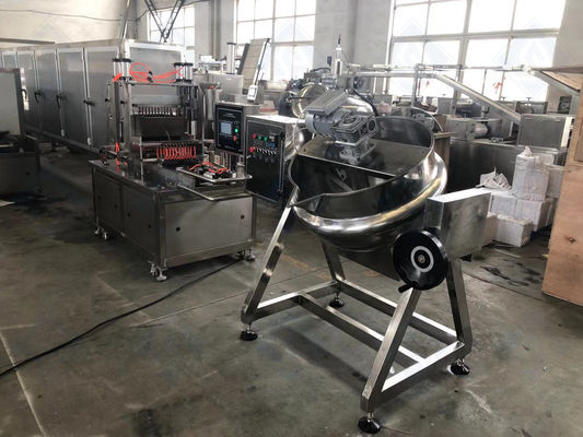 220V Power Source Small Soft Candy Making Machine with Stainless Steel Raw Material