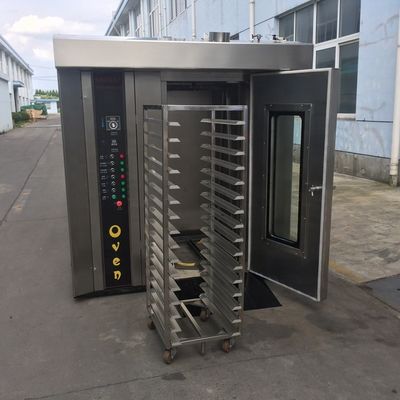 Silver Professional Bakery Equipment Commercial Big Baking Bread Oven with Online Support After Service