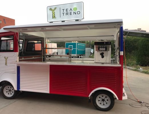 Multifunctional Food Van Fast Food Mobile Tricycle with 220V Voltage and 1.5kw Power