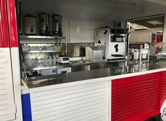 Multifunctional Food Van Fast Food Mobile Tricycle with 220V Voltage and 1.5kw Power