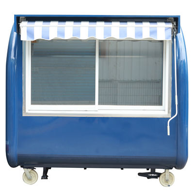 3M Mobile BBQ Smoker Grill Machine Food Trucks with Air Conditioning High Safety Level