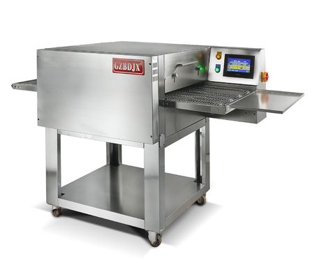 Single Oven 380V Automatic Commercial Conveyor Pizza Oven Ideal for Pizza Shop Output