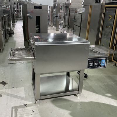 Single Oven 380V Automatic Commercial Conveyor Pizza Oven Ideal for Pizza Shop Output
