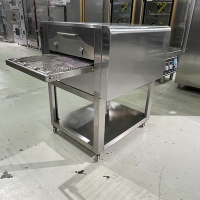 Single Oven 380V Automatic Commercial Conveyor Pizza Oven Ideal for Pizza Shop Output