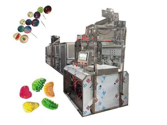 40-50kg/h Capacity Christmas Lollipop Candy Making Machine for Lollipop Production