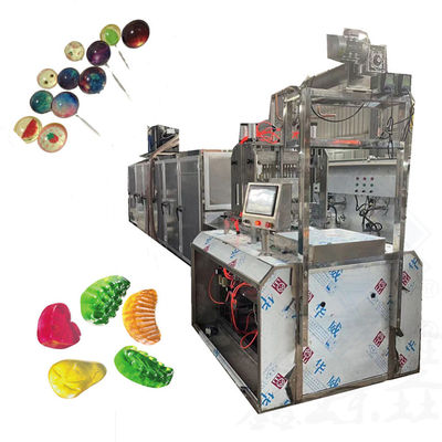 Triple Head Bulk Candy Vending Machines with Stainless Steel Candy Processing Machine