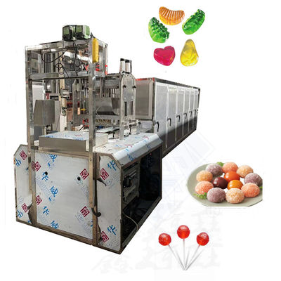 Multifunctional Hard Sugar Candy Machine for Making Rainbow Lollipop and Gummy Candy